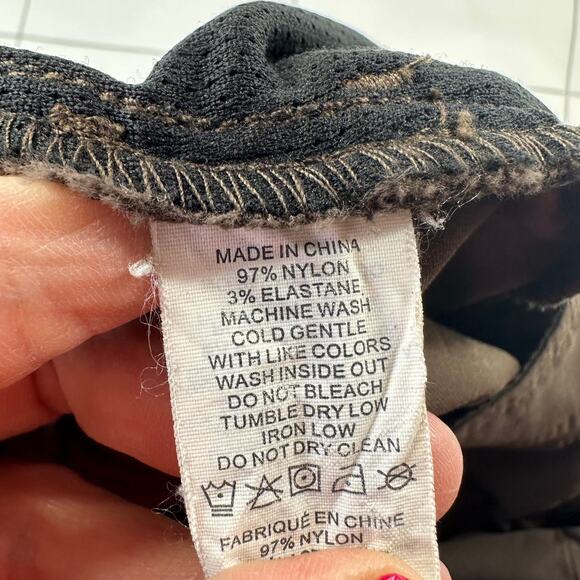 Prana Pants Mens 40x30 Slim Fit Brown Brion Nylon Blend Hiking Outdoor Gorpcore - Picture 4 of 11